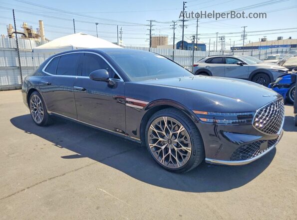 KMTFC4SD6SU049774 2025 GENESIS G90 Black Դիմացի տեսք