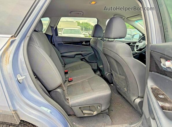 5XYPGDA58LG692387 2020 KIA SORENTO Синий Вид салона спереди
