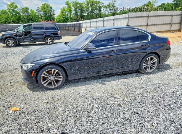 WBA8B9G54HNU50975 2017 BMW OTHER Black Հետևի ձախ