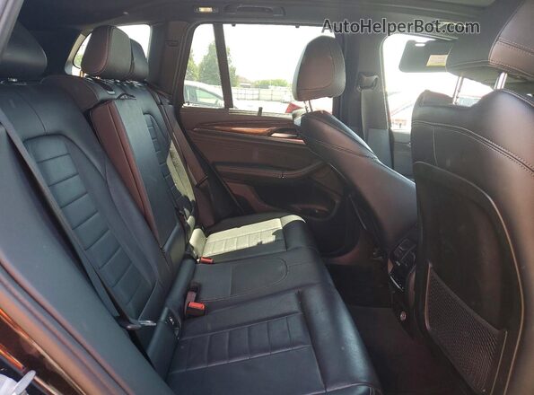 5UXTS3C58K0Z03790 2019 BMW X3 Blue Engine compartment view