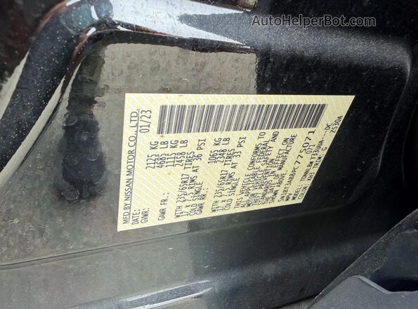 5N1BT3AB8PC775071 2023 NISSAN ROGUE Black 