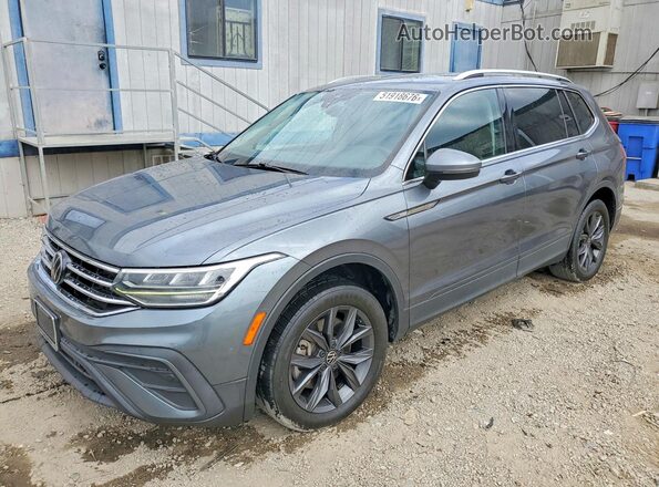 3VV3B7AX1NM100402 2022 VOLKSWAGEN TIGUAN Gray Հետևի ձախ