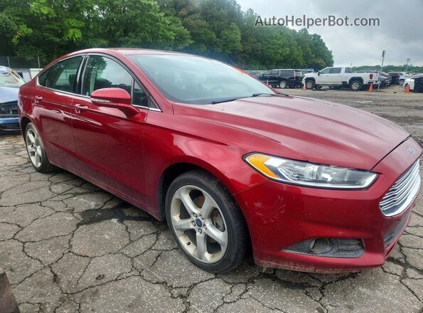 3FA6P0HD3GR295625 2016 FORD FUSION Red წინა ხედი