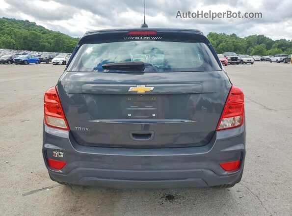 3GNCJKSBXKL341925 2019 CHEVROLET TRAX Gray 