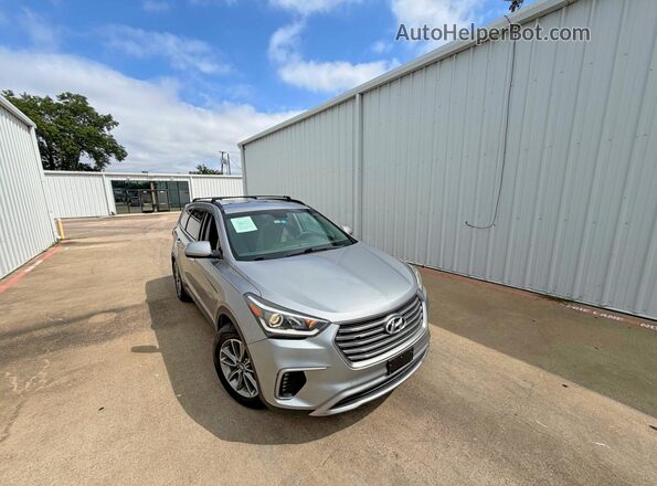 KM8SM4HF9HU204583 2017 HYUNDAI SANTA FE Silver 