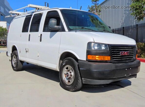 1GTW7AFP9L1129384 2020 GMC SAVANA White Հետևի ձախ