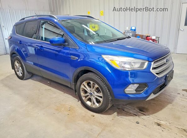 1FMCU9GD9JUA50769 2018 FORD ESCAPE Синий 