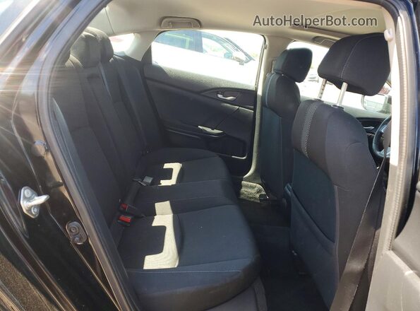 2HGFC2F75JH503944 2018 HONDA CIVIC Black Вид задньої частини салону