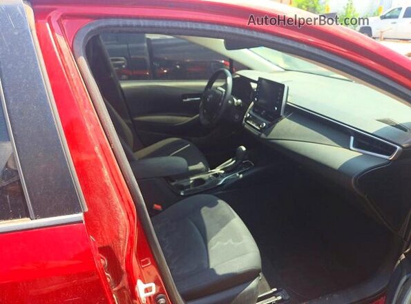 5YFEPMAE0MP188193 2021 TOYOTA COROLLA Red Widok z tyłu