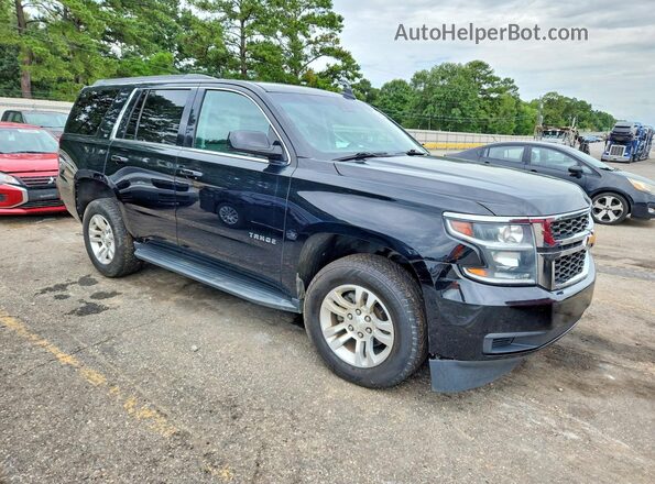 1GNSCBKC7KR125103 2019 CHEVROLET TAHOE Black Դիմացի տեսք