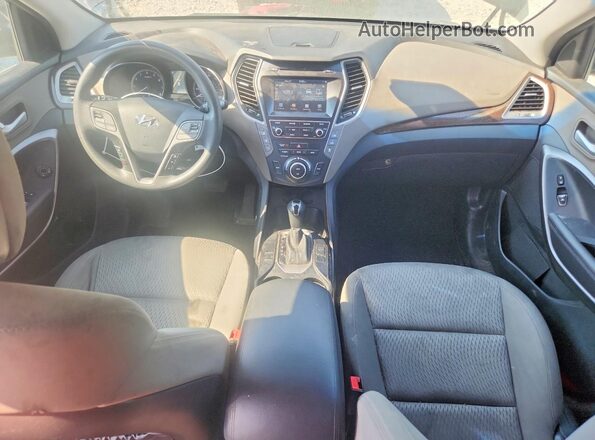 KM8SMDHF0HU221501 2017 HYUNDAI SANTA Черный Вид щитка приборов