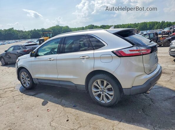 2FMPK3K92KBB42465 2019 FORD EDGE Серебряный Задняя правая четверть