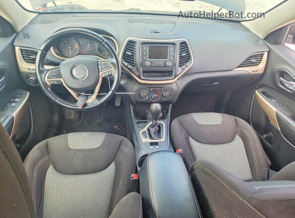 1C4PJLCB4JD620516 2018 JEEP CHEROKEE Charcoal ხელსაწყოთა პანელის ხედი
