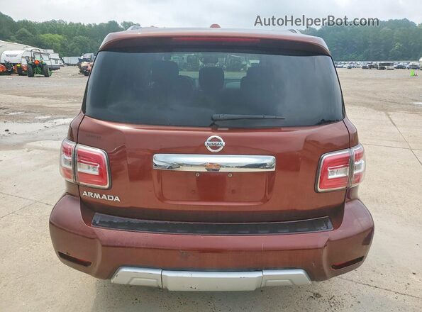 JN8AY2ND2J9053109 2018 NISSAN ARMADA Brown Սալոնի դիմացի տեսք