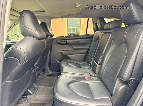 5TDGZRBH5NS591314 2022 TOYOTA HIGHLANDER Black 
