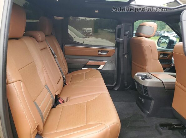 5TFMA5DB7SX305948 2025 TOYOTA TUNDRA Коричневый Вид задней части салона