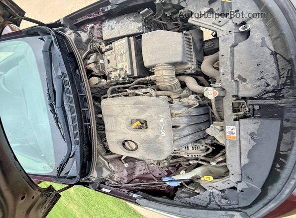 3KPFK4A75HE097190 2017 KIA FORTE Purple წინა პანელის ხედი
