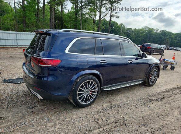 4JGFF8KEXMA561740 2021 MERCEDES-BENZ GLS Blue Front right