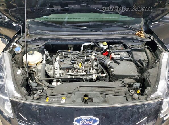 1FMCU9G60NUA82890 2022 FORD ESCAPE Black Widok naklejki z numerem VIN
