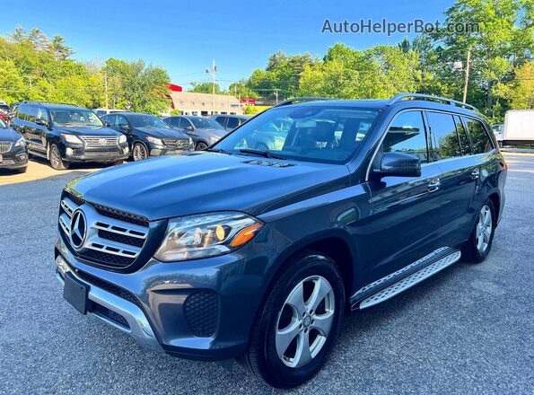4JGDF6EEXHA753527 2017 MERCEDES-BENZ GLS-CLASS Gray Tył prawy