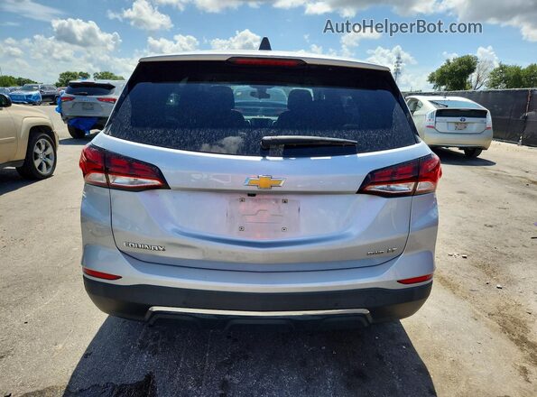 2GNAXTEV5N6133736 2022 CHEVROLET EQUINOX Silver Vista interior delantera