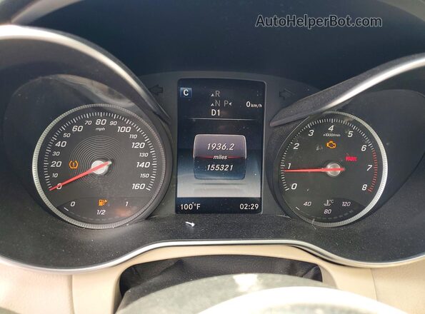 55SWF4JB4GU127862 2016 MERCEDES-BENZ C Blue Հետևի նստատեղերի տեսք