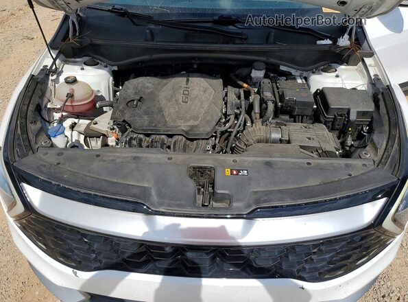5XYK33AF3PG091404 2023 KIA SPORTAGE White ძრავის განყოფილების ხედი
