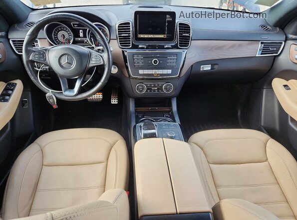 4JGED6EB0KA134832 2019 MERCEDES-BENZ GLE Blue Вид щитка приладів