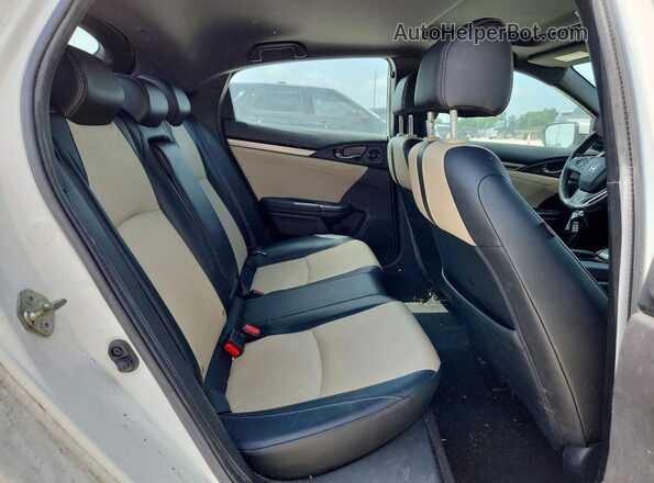 SHHFK7H75HU228036 2017 HONDA CIVIC White Вид задньої частини салону