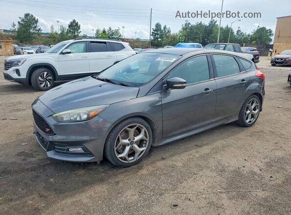 1FADP3L91GL308849 2016 FORD FOCUS Charcoal Rear left