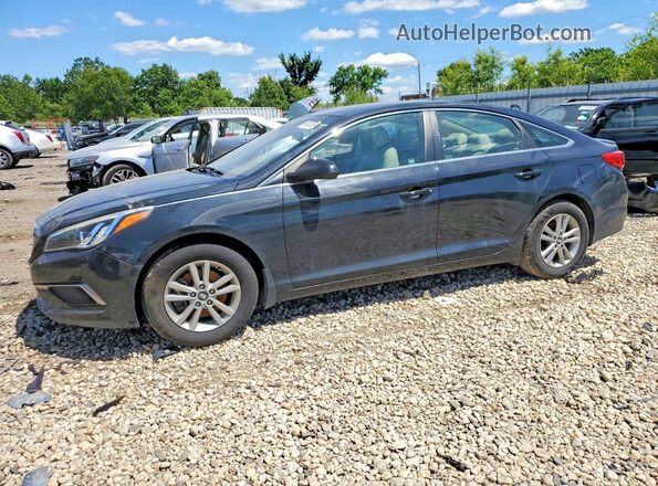 5NPE24AF0HH487614 2017 HYUNDAI SONATA Black 