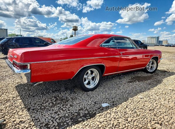 164376N148099 1966 CHEVROLET IMPALA Красный Задняя правая четверть
