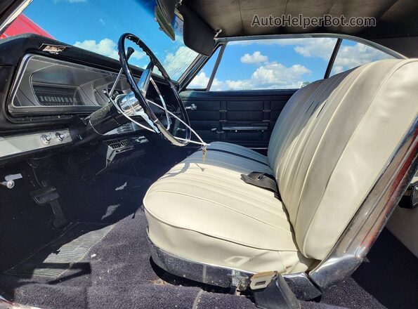 164376N148099 1966 CHEVROLET IMPALA Красный Вид салона спереди