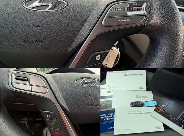 KM8SM4HF9HU204583 2017 HYUNDAI SANTA FE Silver 