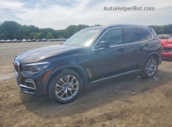 5UXCR4C05L9B01638 2020 BMW X5 Black Rear left