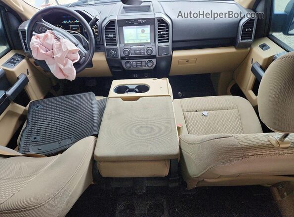 1FTEW1EBXJFA00784 2018 FORD F150 White Widok zestawu wskaźników