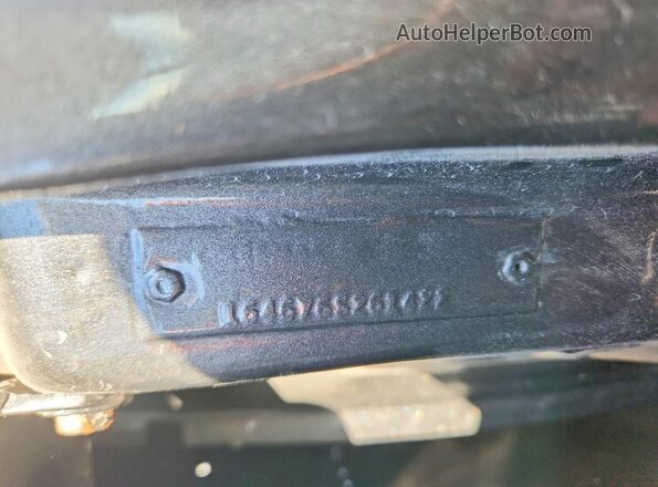 164676S261422 1966 CHEVROLET IMPALA Gray Widok naklejki z numerem VIN