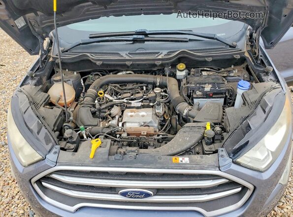MAJ3S2GE6KC272547 2019 FORD ECO Gray VIN კოდის სტიკერის ხედი