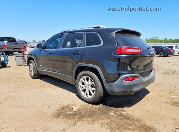 1C4PJLCB5HW540382 2017 JEEP CHEROKEE Черный Задняя правая четверть
