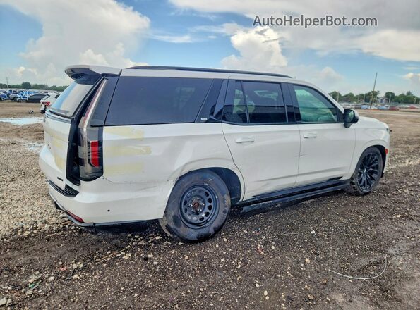 1GYS3FKLXPR495589 2023 CADILLAC ESCALADE White Передня права чверть