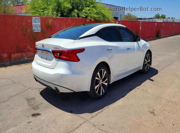 1N4AA6APXHC420087 2017 NISSAN MAXIMA White Դիմացի տեսք