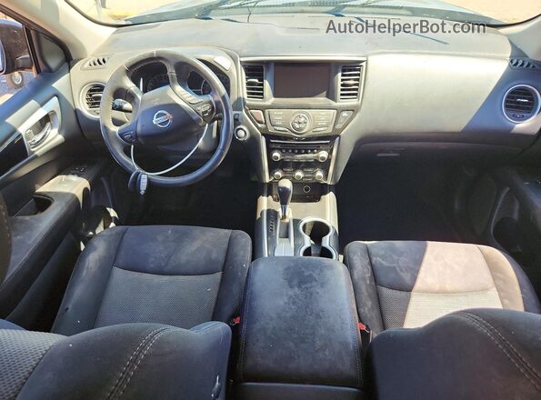 5N1DR2MN6HC901985 2017 NISSAN PATHFINDER Charcoal Widok zestawu wskaźników