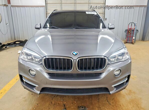 5UXKR0C5XG0P30464 2016 BMW X5 Gray Rear view