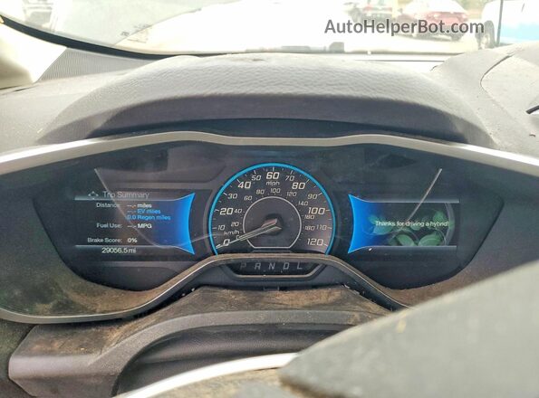 1FADP5DU5HL103423 2017 FORD C-MAX Gray Вид задніх сидінь