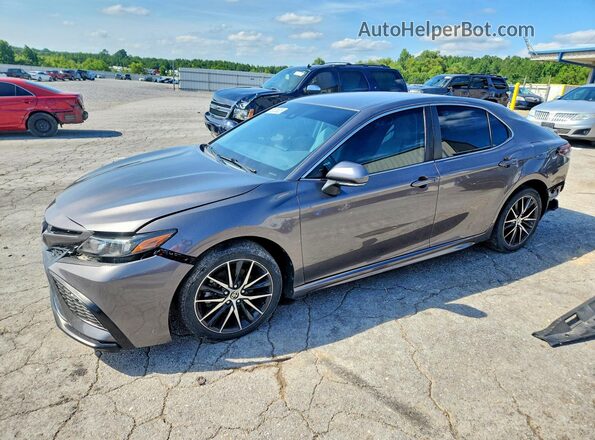 4T1T11AK4NU625996 2022 TOYOTA CAMRY Gray უკანა მარცხენა