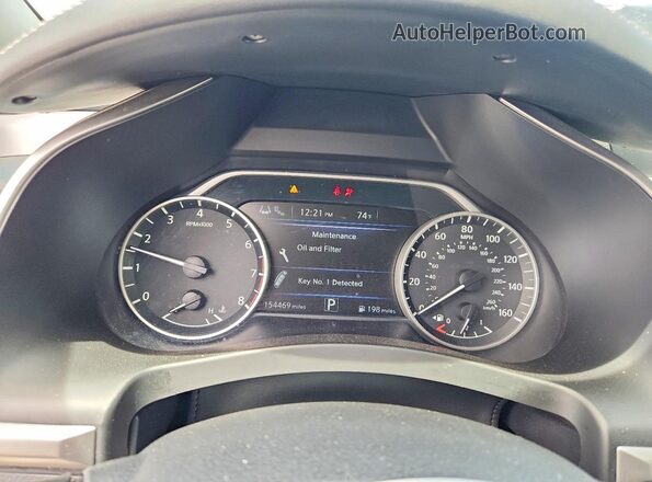 5N1AZ2BS8LN103514 2020 NISSAN MURANO Черный Вид задних сидений