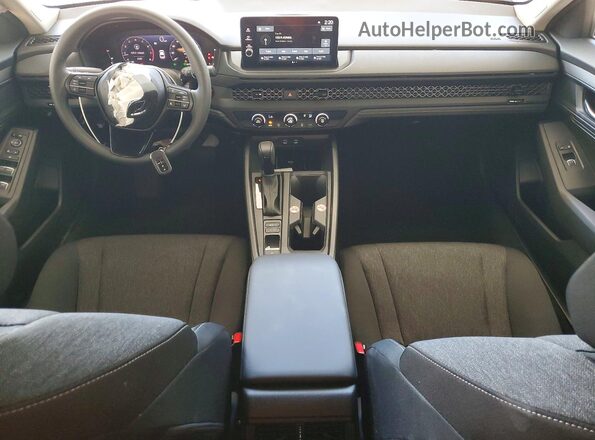 1HGCY1F26TA018393 2026 HONDA ACCORD Gray Widok deski rozdzielczej
