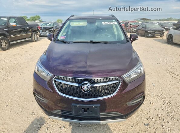 KL4CJ2SB1JB507929 2018 BUICK ENCORE Burgundy Widok z tyłu