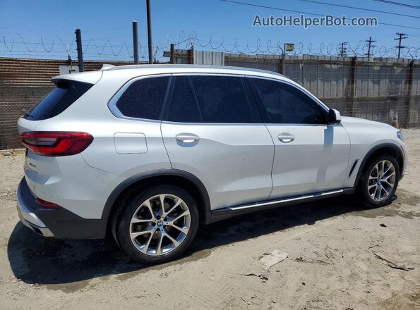 5UXCR6C54KLL38627 2019 BMW X5 White Առջևի աջ