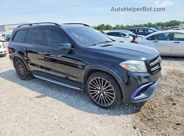 4JGDF7FE6HA789025 2017 MERCEDES-BENZ GLS Black Front view